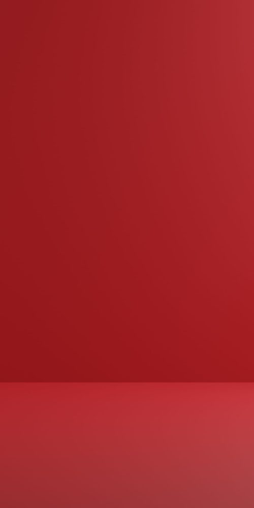 White question mark on a red background with reflections, 3d rendering